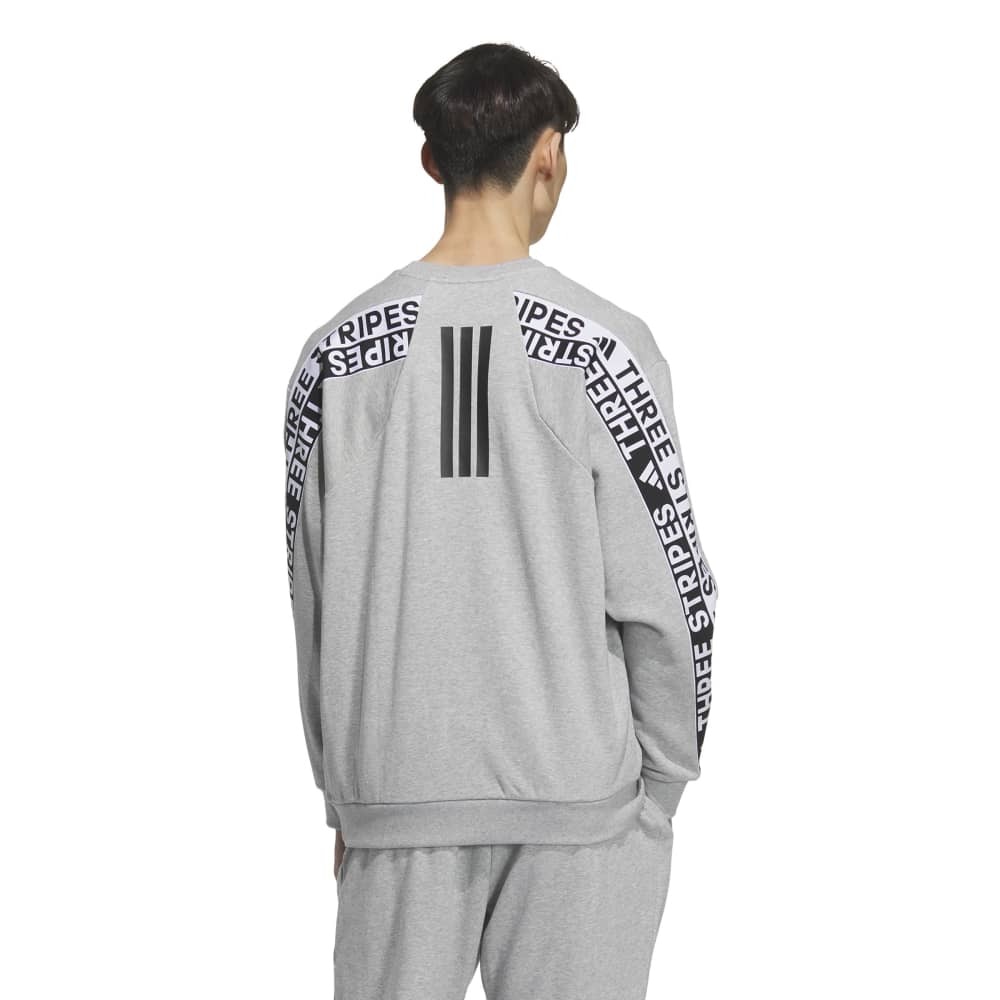 アディダス（adidas）（メンズ）ワーディングパック ルーズフィット 厚手のフレンチテリー スウェットシャツ N2685-KA1280