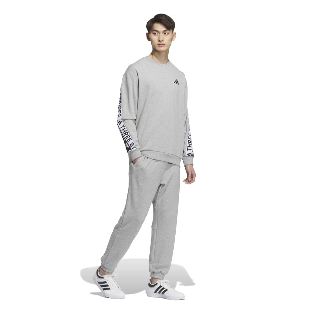 アディダス（adidas）（メンズ）ワーディングパック ルーズフィット 厚手のフレンチテリー スウェットシャツ N2685-KA1280