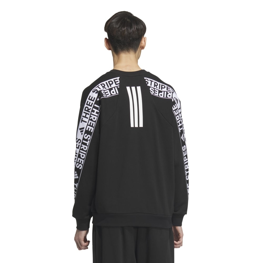 アディダス（adidas）（メンズ）ワーディングパック ルーズフィット 厚手のフレンチテリー スウェットシャツ N2685-KB3658