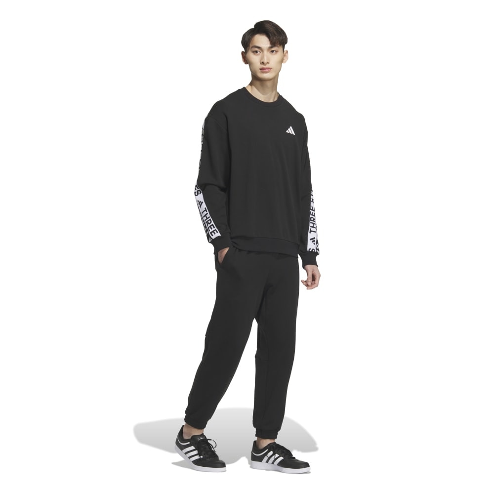 アディダス（adidas）（メンズ）ワーディングパック ルーズフィット 厚手のフレンチテリー スウェットシャツ N2685-KB3658