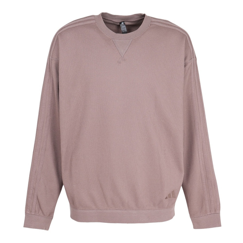 アディダス（adidas）（メンズ）ルーズフィット ワッフル スウェット SX224-KG0781
