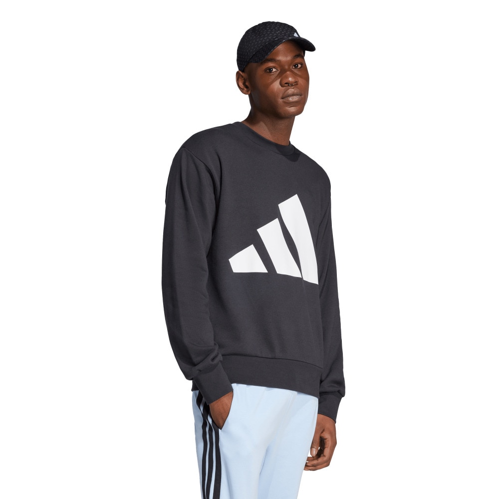 アディダス（adidas）（メンズ）エッセンシャルズ ビッグロゴ フレンチテリースウェット KRG04-JE8949