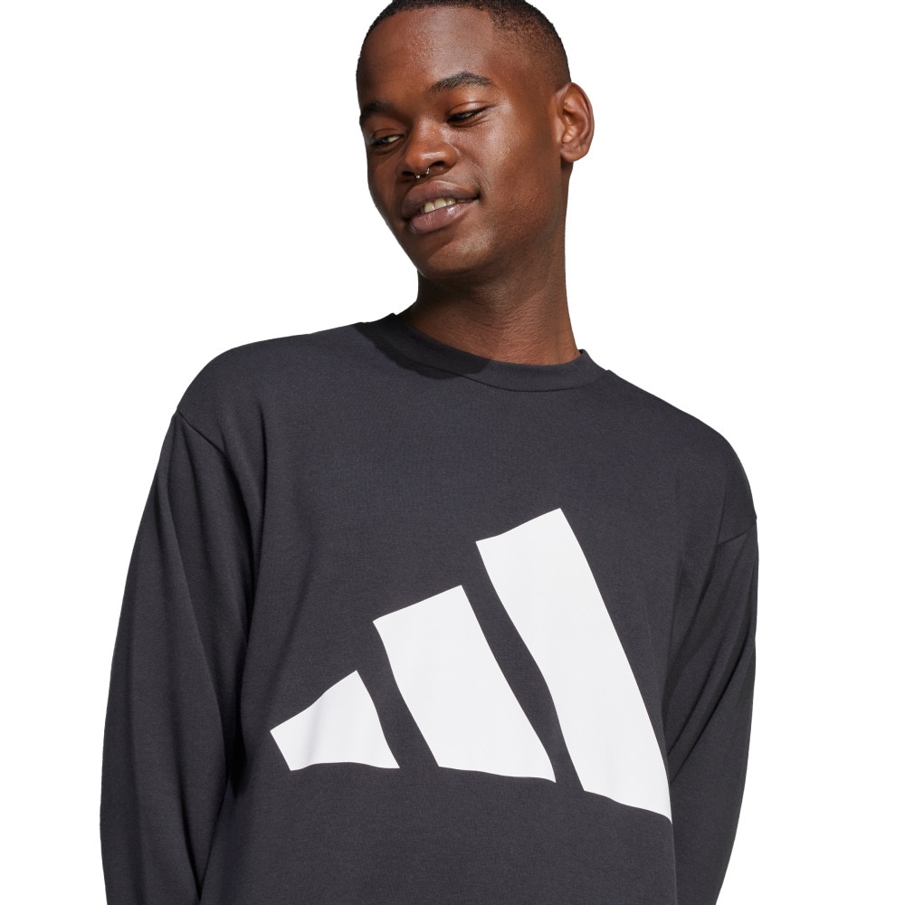 アディダス（adidas）（メンズ）エッセンシャルズ ビッグロゴ フレンチテリースウェット KRG04-JE8949