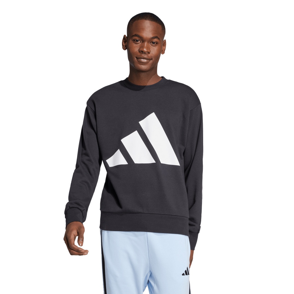 アディダス（adidas）（メンズ）エッセンシャルズ ビッグロゴ フレンチテリースウェット KRG04-JE8949