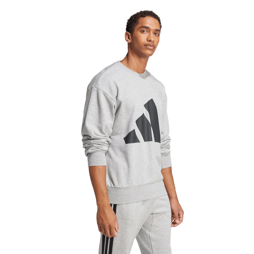 アディダス（adidas）（メンズ）エッセンシャルズ ビッグロゴ フレンチテリースウェット KRG04-JE8952