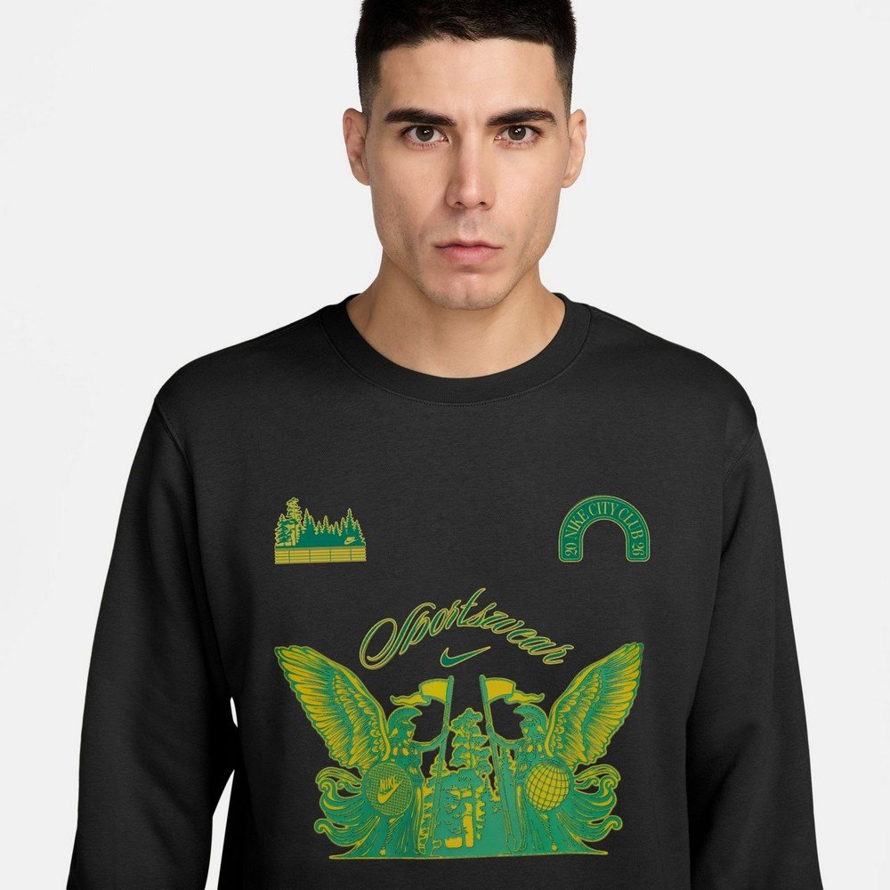 ナイキ（NIKE）（メンズ）クラブ BB クルーネック 長袖Tシャツ ゴルフ