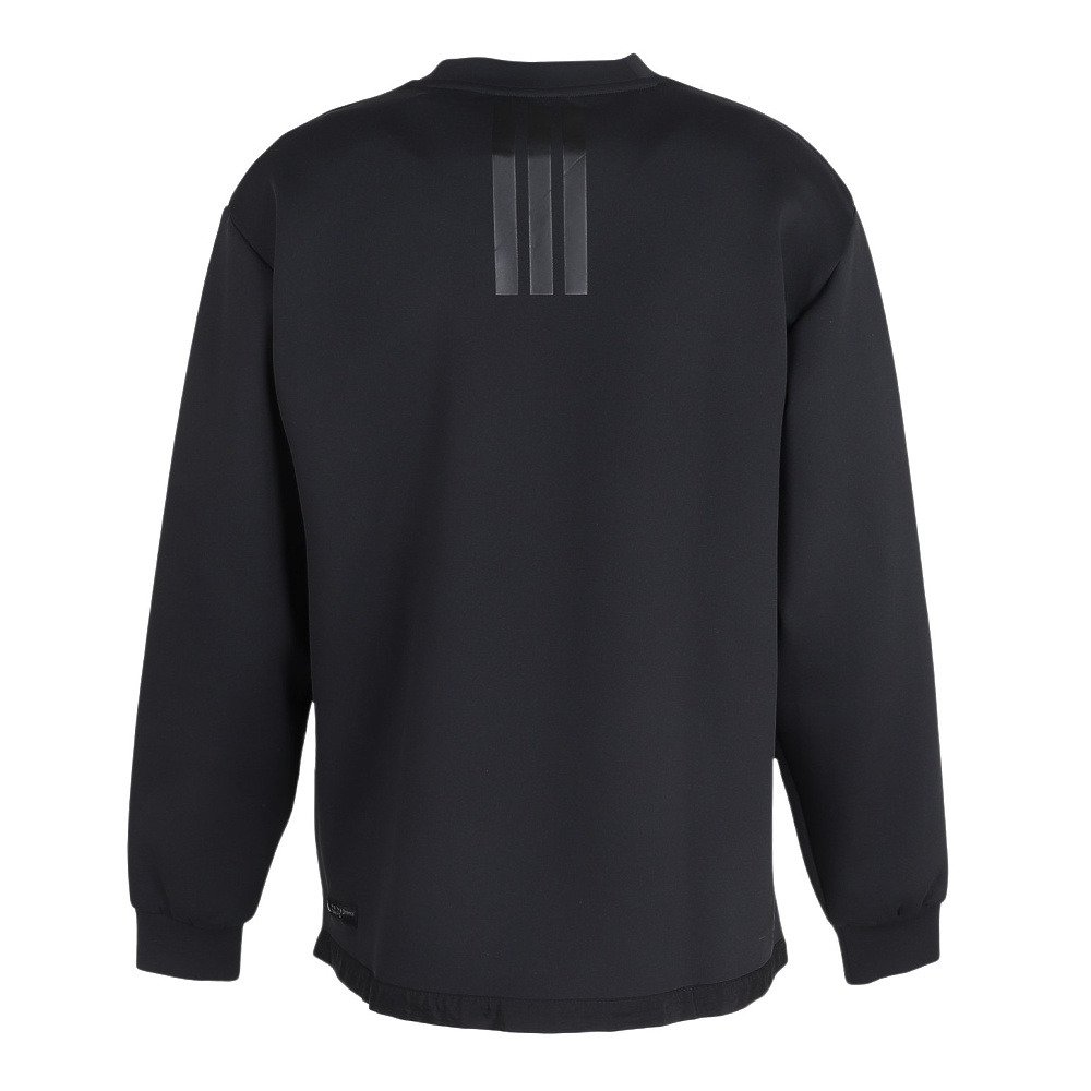 TFW49 ルーズネックスウェット　L(4)ブラック アディダス（adidas）（メンズ）スウェット MACE ニットクルーネック