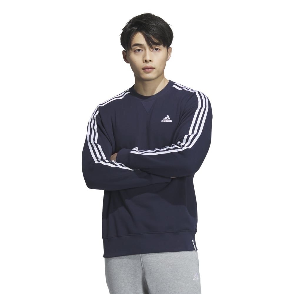 アディダス（ADIDAS）（メンズ）スリーストライプス フレンチテリー スウェット上下セット KWF01-JF3932 KWF03-JF3935