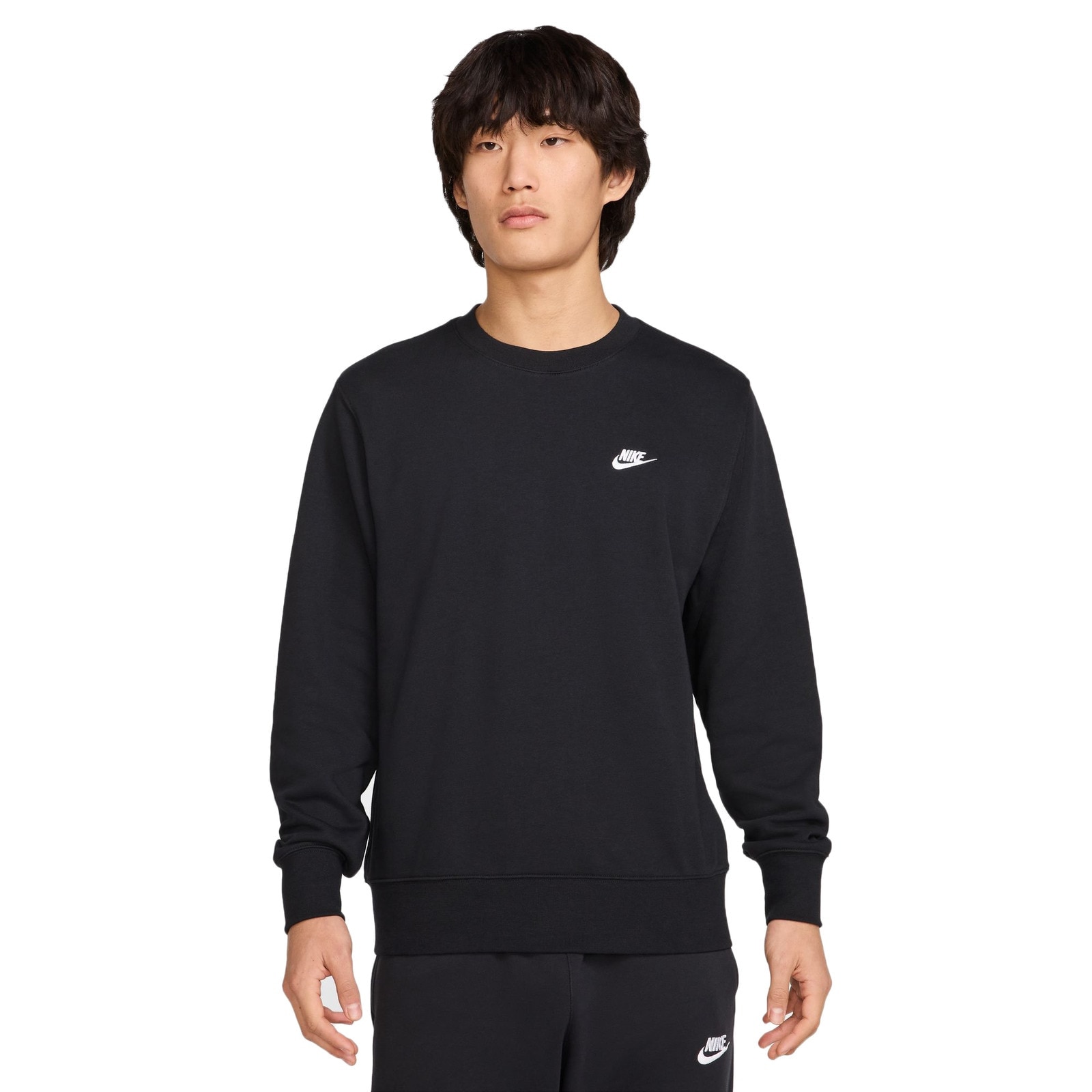 ナイキ（NIKE）（メンズ）フレンチ テリー クルーネック 長袖スウェット上下セット FN3889-010 FN3802-010