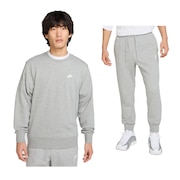 (メンズ)フレンチ テリー クルーネック 長袖スウェット上下セット FN3889-063  FN3802-063