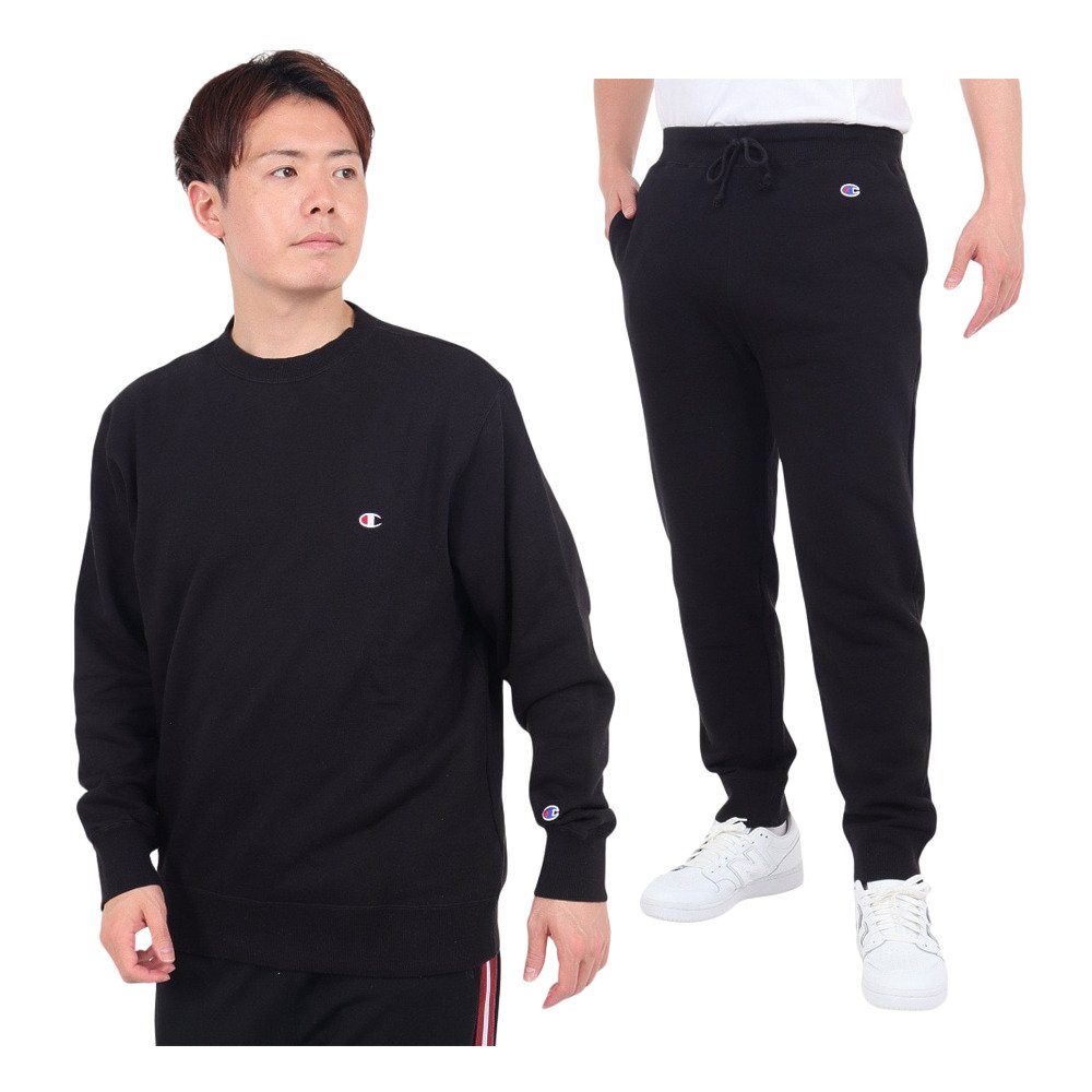 チャンピオン（CHAMPION）（メンズ）ベーシック ワンポイント クルー 