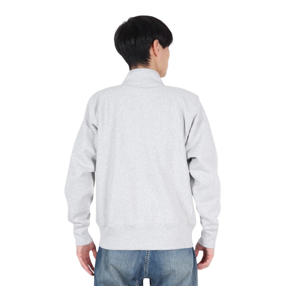 チャンピオン-ヘリテイジ（CHAMPION-HERITAGE）（メンズ）リバースウィーブ ハーフジップスウェットシャツ C3-Y017 040