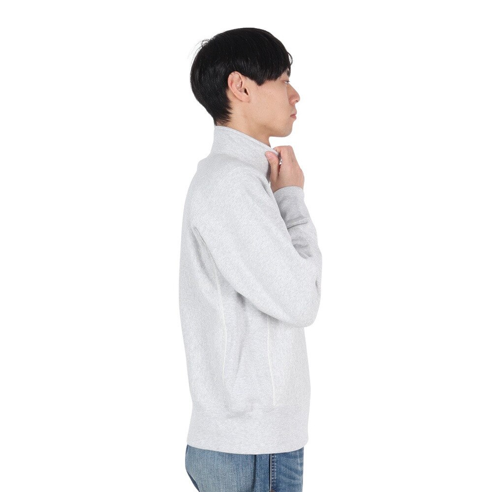 チャンピオン-ヘリテイジ（CHAMPION-HERITAGE）（メンズ）リバースウィーブ ハーフジップスウェットシャツ C3-Y017 040