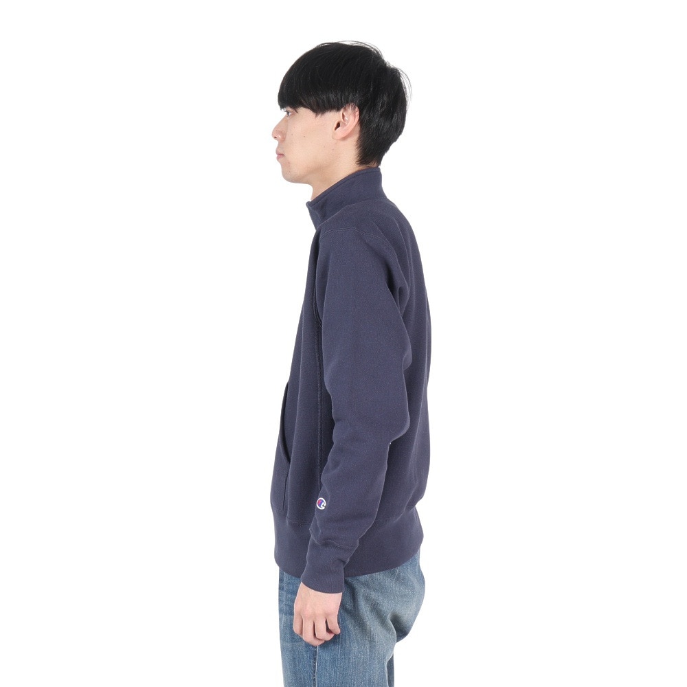 【Champion】リバースウィーブ ハーフジップスウェットシャツ トレーナー
