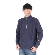 チャンピオン-ヘリテイジ(CHAMPION-HERITAGE)(メンズ)リバースウィーブ ハーフジップスウェットシャツ C3-Y017 386