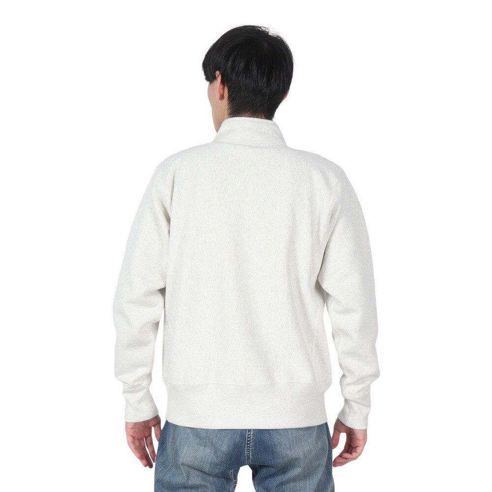 チャンピオン-ヘリテイジ（CHAMPION-HERITAGE）（メンズ）リバースウィーブ ハーフジップスウェットシャツ C3-Y017 810
