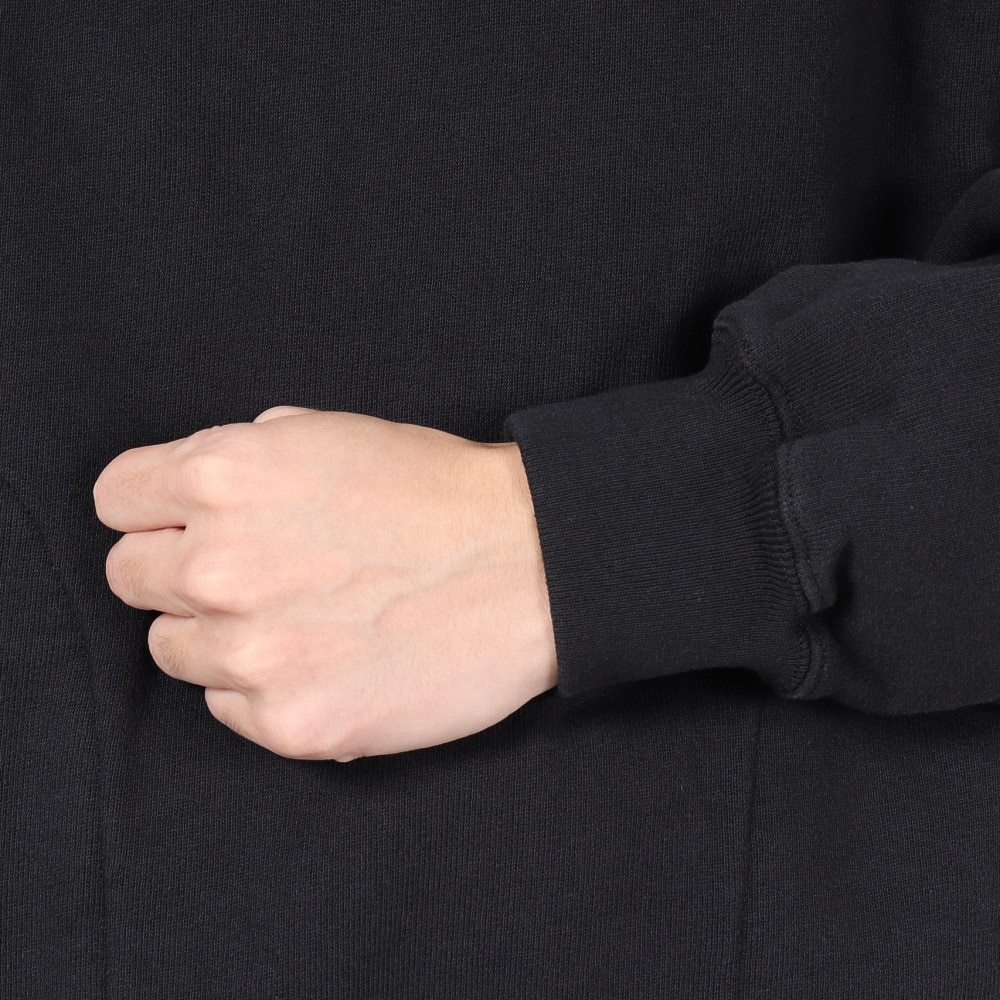 バクタ（BUKTA）（メンズ）ヘビーOZ 裏毛ハーフジップジャケット BU2415803:19:BLACK
