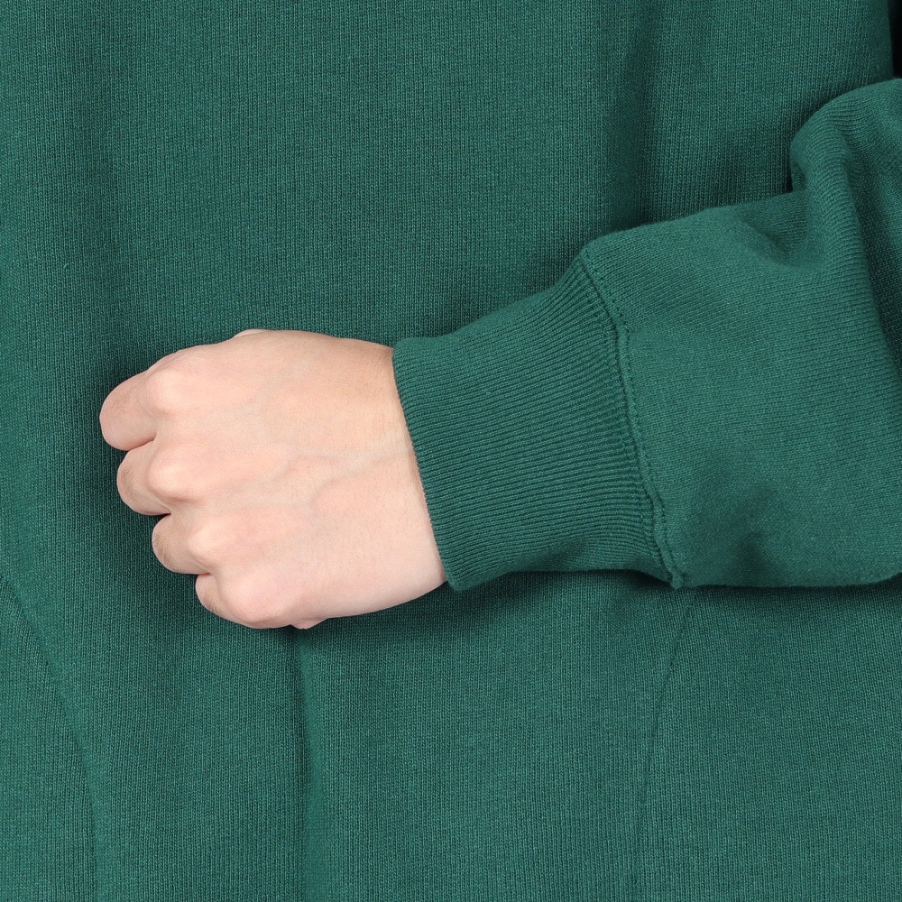 バクタ（BUKTA）（メンズ）ヘビーOZ裏毛ハーフジップ スウェットシャツ BU2415803:65:GREEN