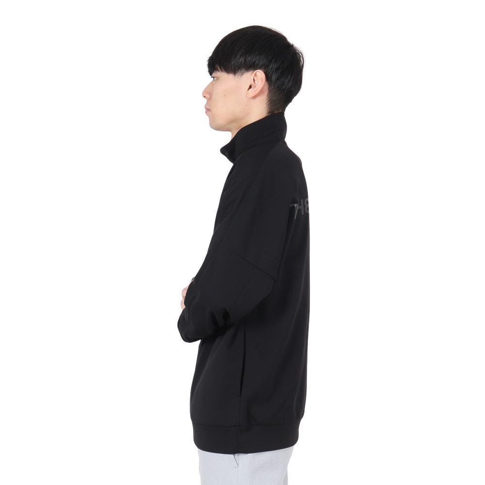 ザ・ワープ・バイ・エネーレ（The Warp By Ennerre）（メンズ）SPACER KNIT TRACK プルオーバースウェット WB3SJY07 BLK