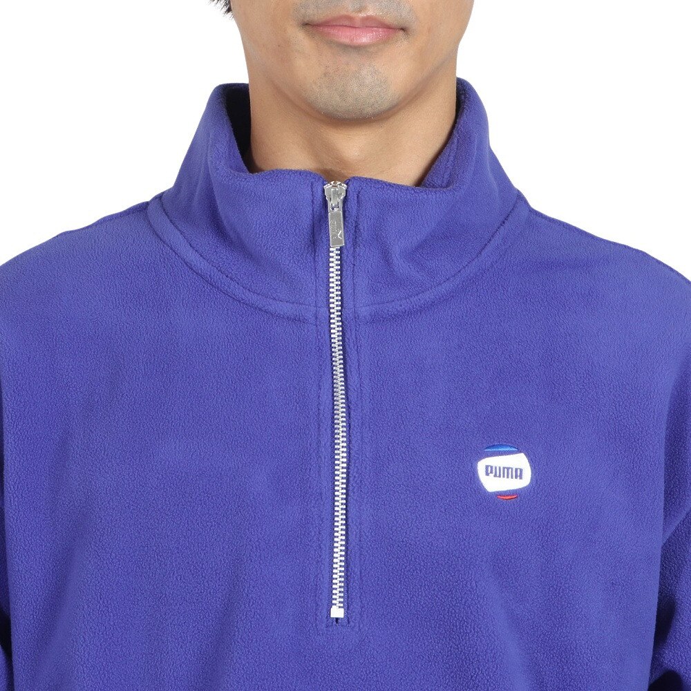 プーマ（PUMA）（メンズ）GV フリース ハーフジップスウェットシャツ 685383 27 PPL