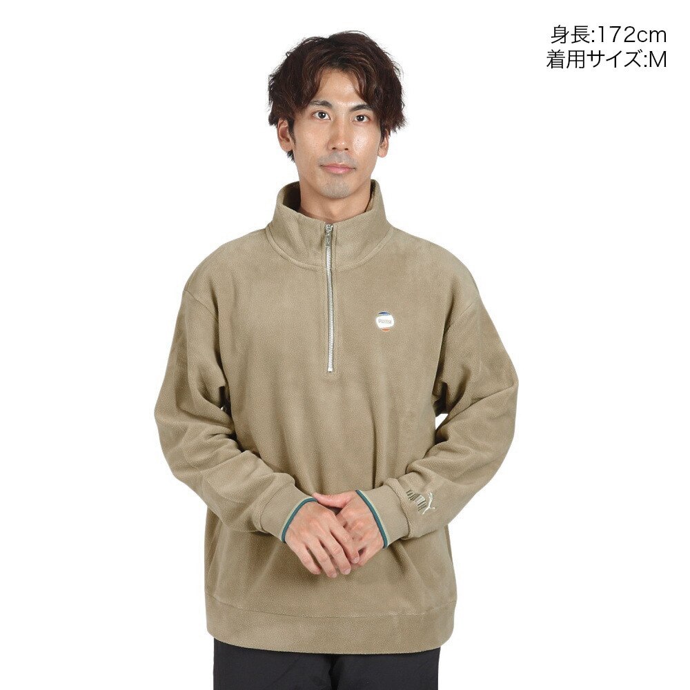 プーマ（PUMA）（メンズ）GV フリース ジャケット 685383 67 KHK