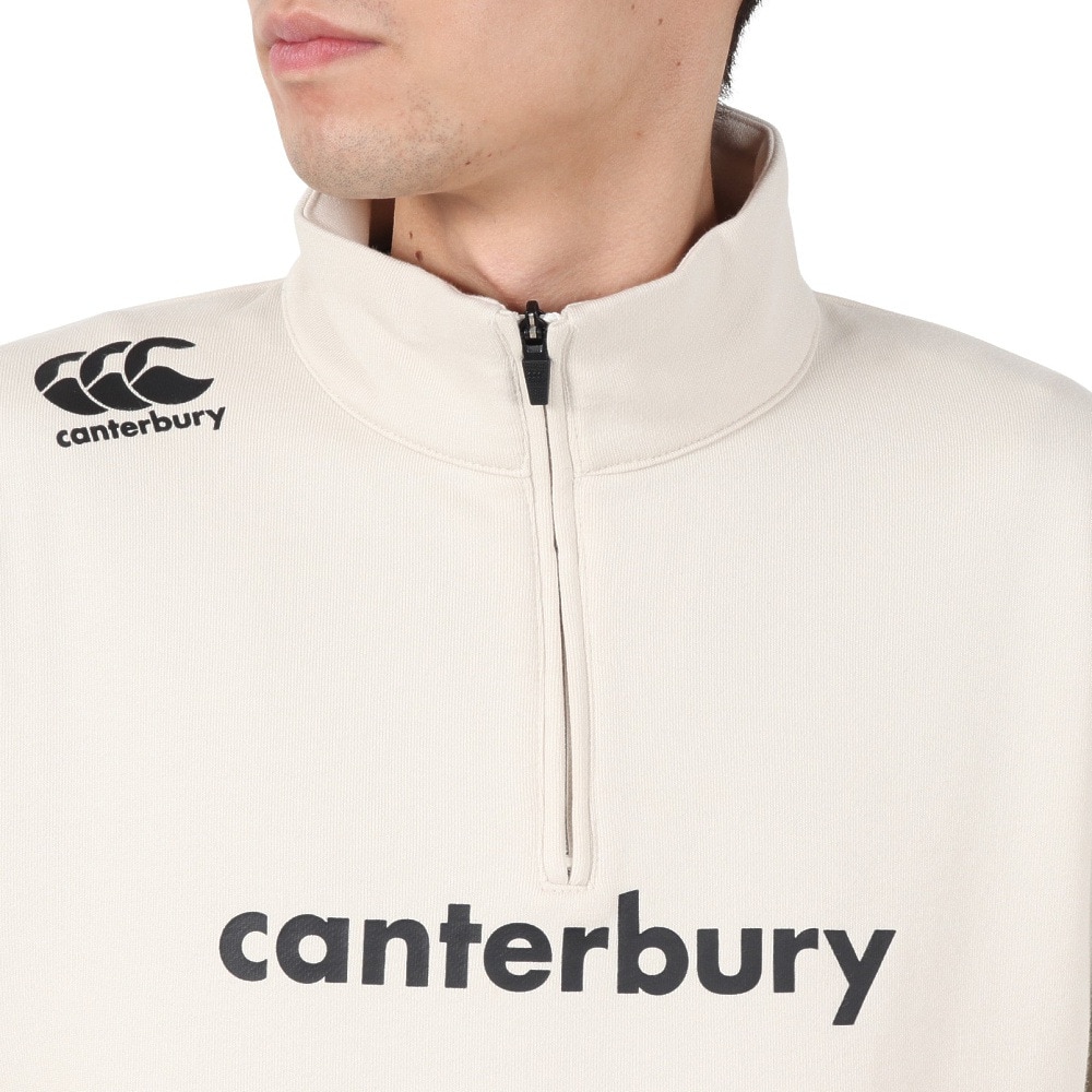 カンタベリー（canterbury）（メンズ）アールプラス フレックスウォームスウェットハーフジップ RP44563 30