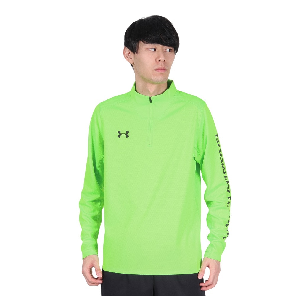 アンダーアーマー（UNDER ARMOUR）（メンズ）チーム サッカー ニット 長袖シャツ 1365019 389