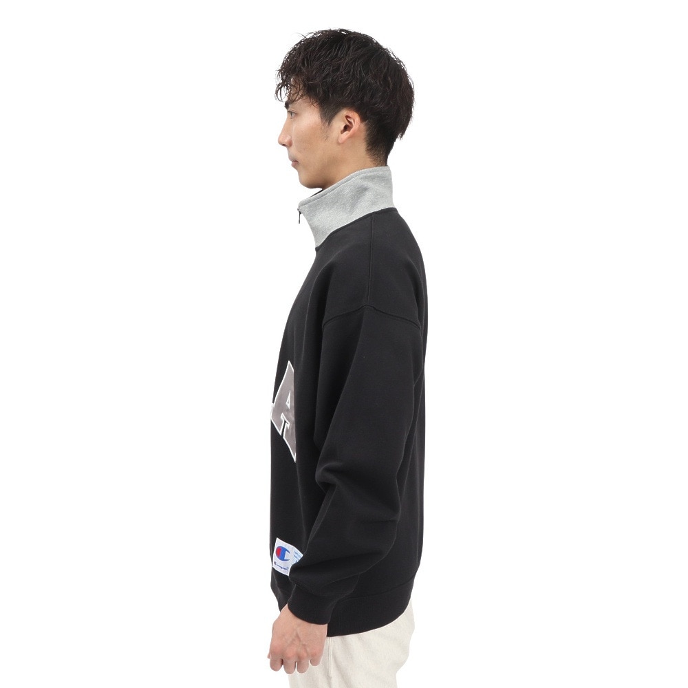 チャンピオン-ヘリテイジ（CHAMPION-HERITAGE）（メンズ）アクションスタイル ハーフジップスウェットシャツ C3-B007 090