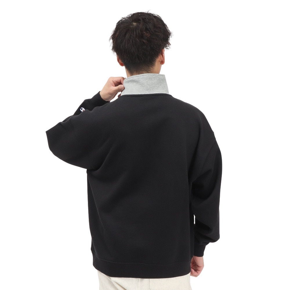 チャンピオン-ヘリテイジ（CHAMPION-HERITAGE）（メンズ）アクションスタイル ハーフジップスウェットシャツ C3-B007 090