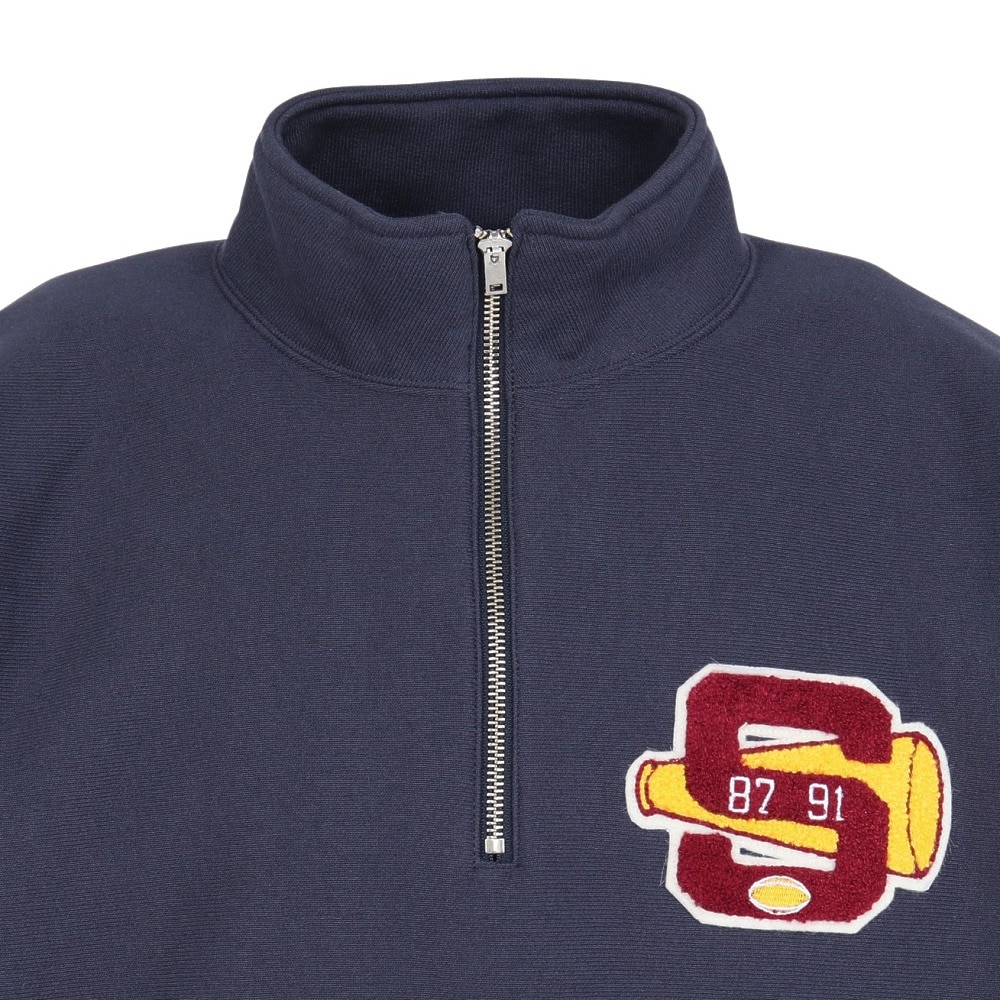 チャンピオン-ヘリテイジ（CHAMPION-HERITAGE）（メンズ）リバースウィーブ 11.5オンス ハーフジップ スウェット C3-C023 386
