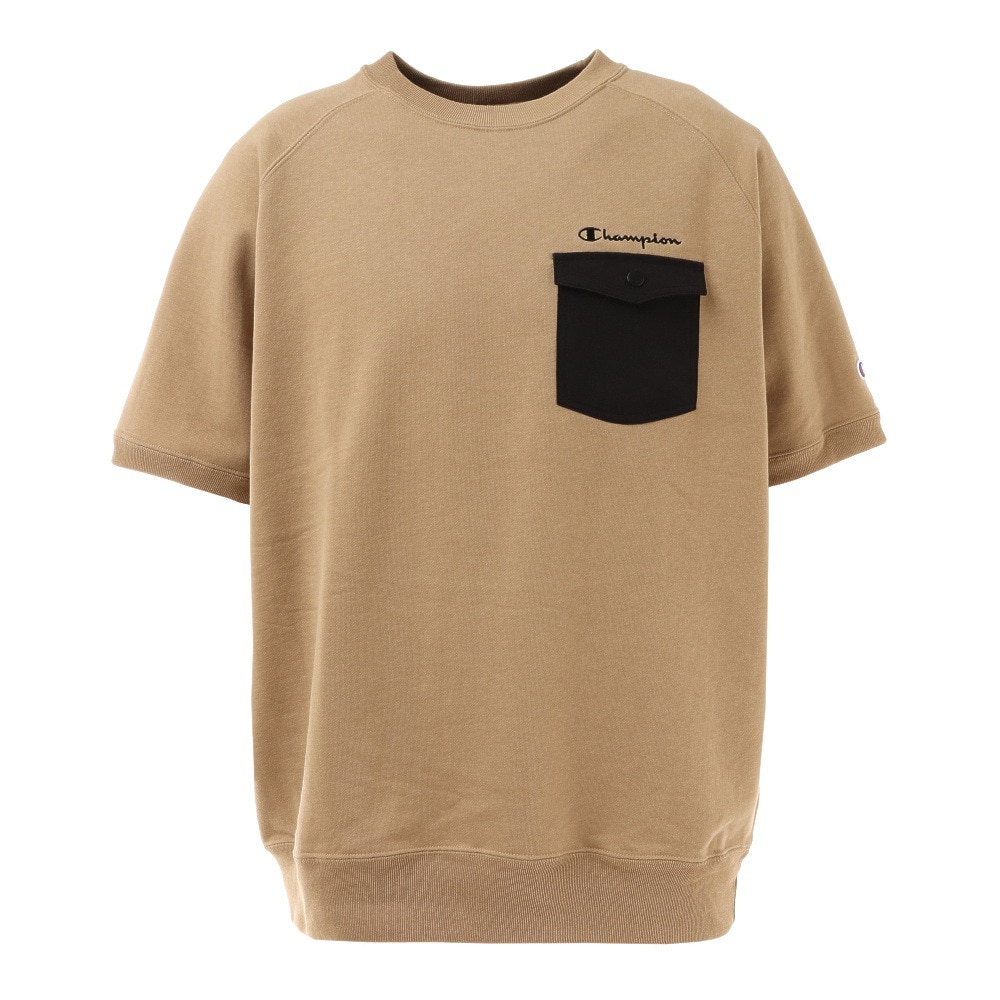 ラグランショートスリーブクルーネックスウェットシャツ C8-TS001 770