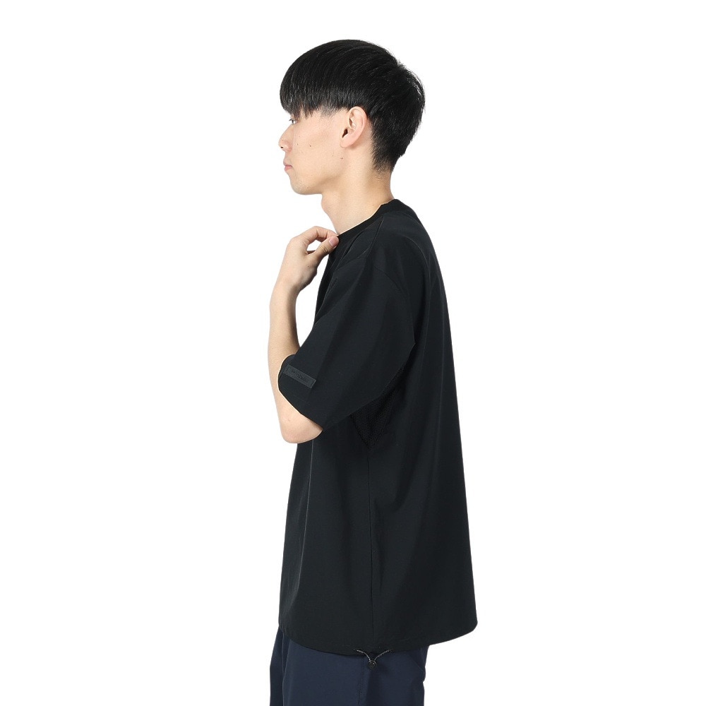 ザ・ワープ・バイ・エネーレ（The Warp By Ennerre）（メンズ）PISTE 半袖 Tシャツ WB3RJA06 BLK