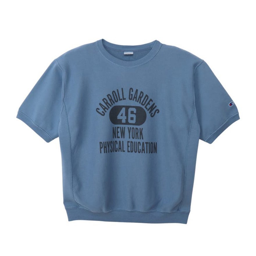 CHAMPION-HERITAGE ���o�[�X�E�B�[�u �V���[�g�X���[�u�X�E�F�b�g�V���c C3-D006 350 �l �C���f�B�S�u���[ �V�[�Y��