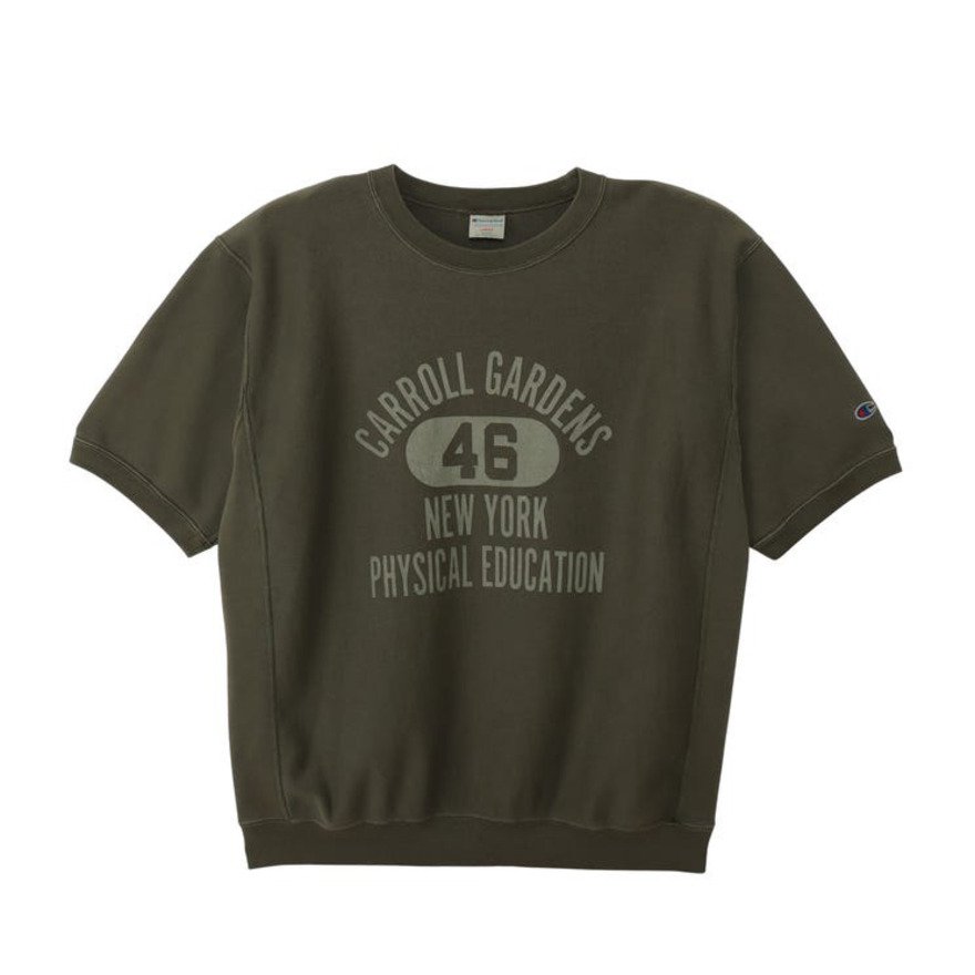 CHAMPION-HERITAGE ���o�[�X�E�B�[�u �V���[�g�X���[�u�X�E�F�b�g�V���c C3-D006 672 �k �I���[�u �V�[�Y��