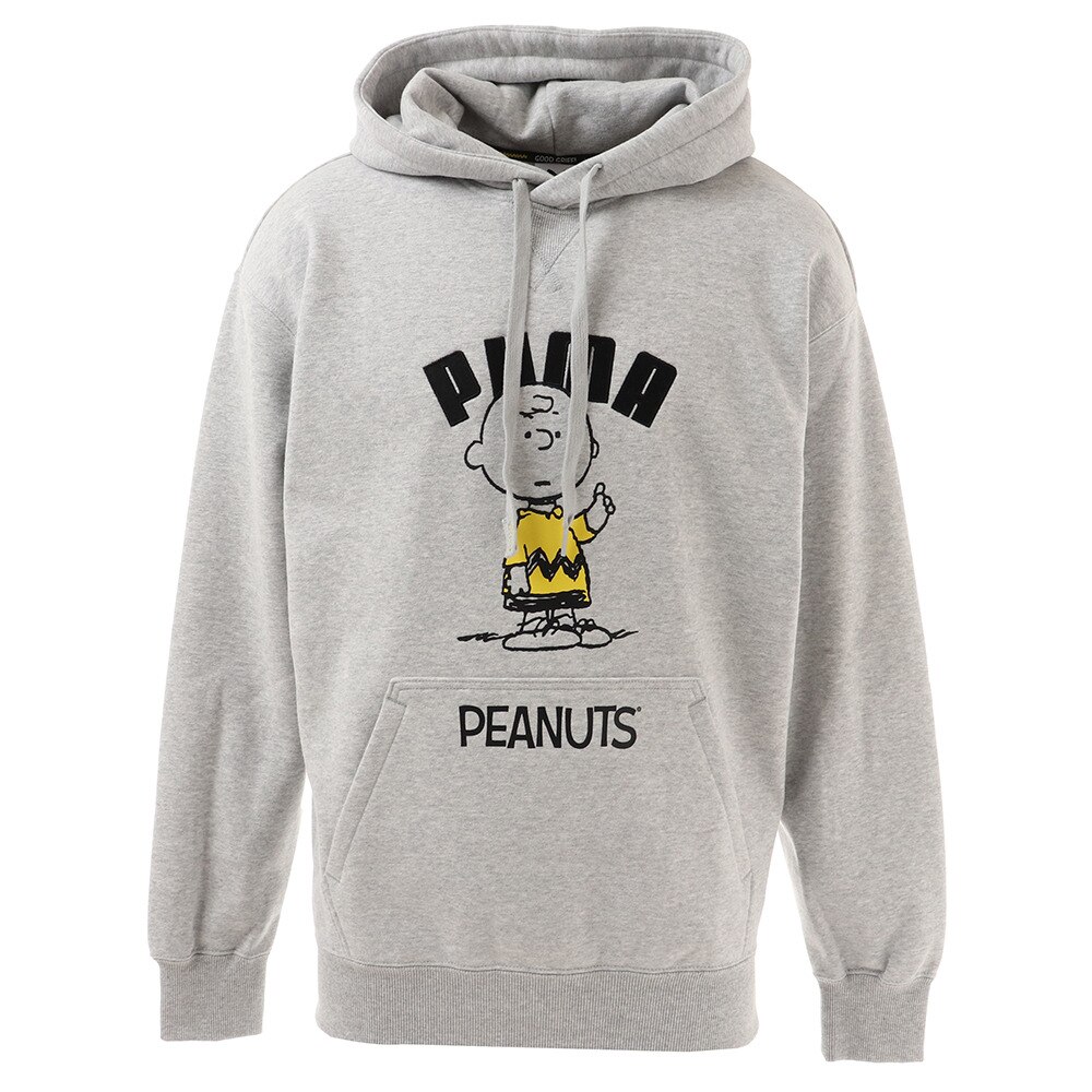  PEANUTS フーディースウェットパーカー 530614 04 GRY