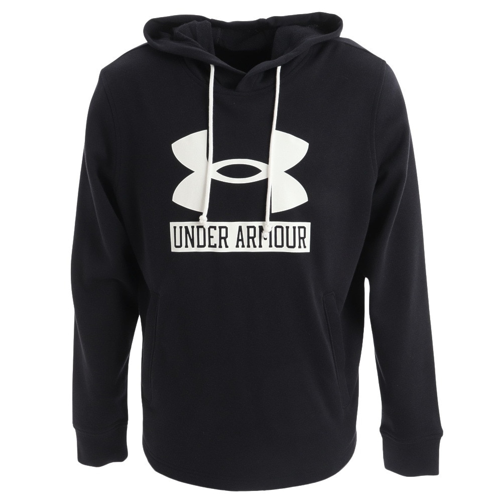 アンダーアーマー（UNDER ARMOUR）（メンズ）ライバルテリー ロゴ フーディー 1370390 001