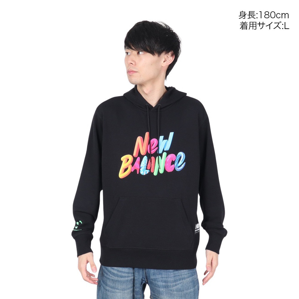 ニューバランス（new balance）（メンズ）トレーナー メンズ NB Essentials uni-ssentials UT21501NGO ブラック★★★