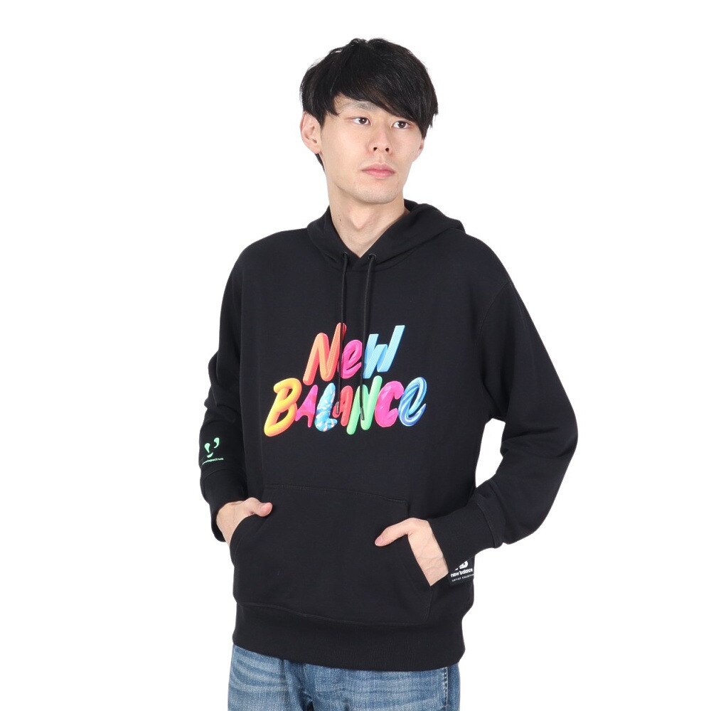 ニューバランス（new balance）（メンズ）トレーナー メンズ NB Essentials uni-ssentials UT21501NGO ブラック★★★