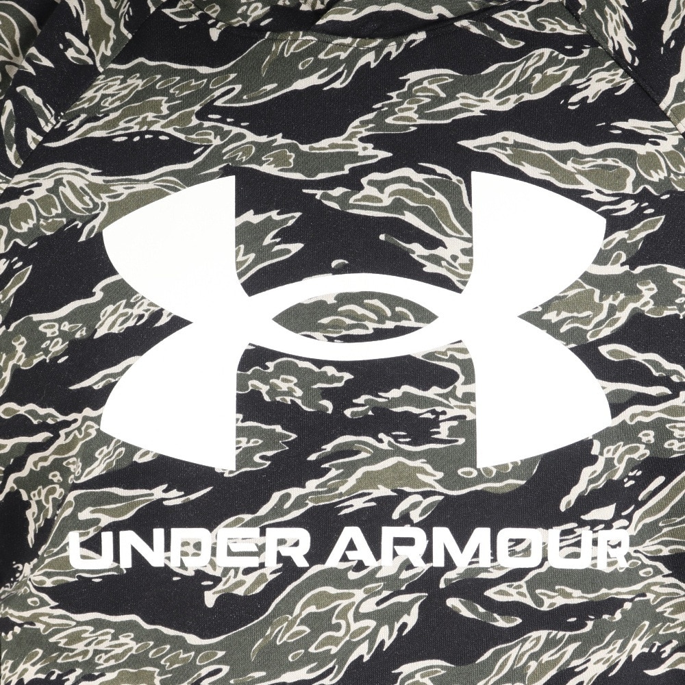 アンダーアーマー（UNDER ARMOUR）（メンズ）裏起毛 パーカー ライバルフリース ビッグロゴ プリント フーディー 1375511 002★★★
