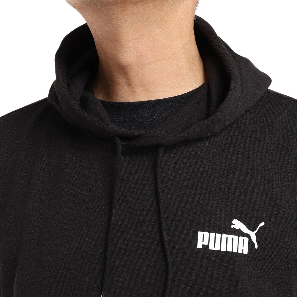 プーマ（PUMA）（メンズ）プルオーバー POWER ロゴ フーディー 672507 01 BLK★★★