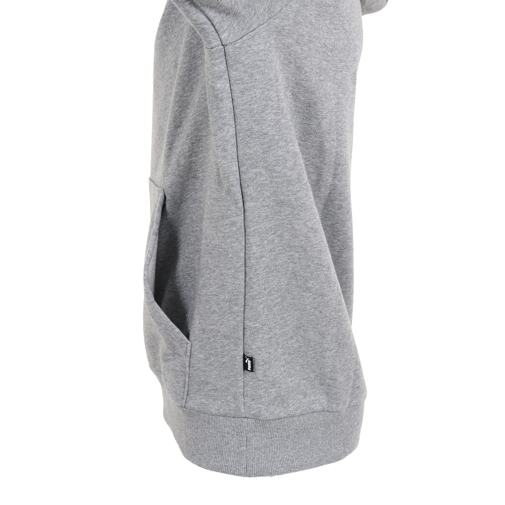 プーマ（PUMA）（メンズ）POWER ロゴ フーディー 672507 03 GRY
