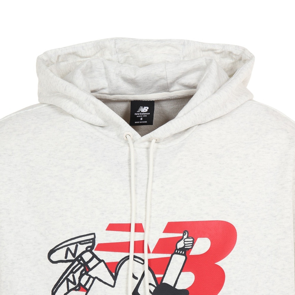 ニューバランス（new balance）（メンズ）パーカー Athletics Seb Curi スウェットプルオーバーフーディー MT23552SAH