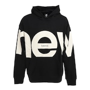 ニューバランス（new balance）（メンズ）パーカー OoB オーバーサイズ スウェットプルオーバーフーディ UT23504BK