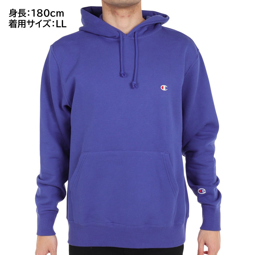 チャンピオン-ヘリテイジ（CHAMPION-HERITAGE）（メンズ）パーカー フーデッドスウェットシャツ C3-W101 342 無地 コットンUSA