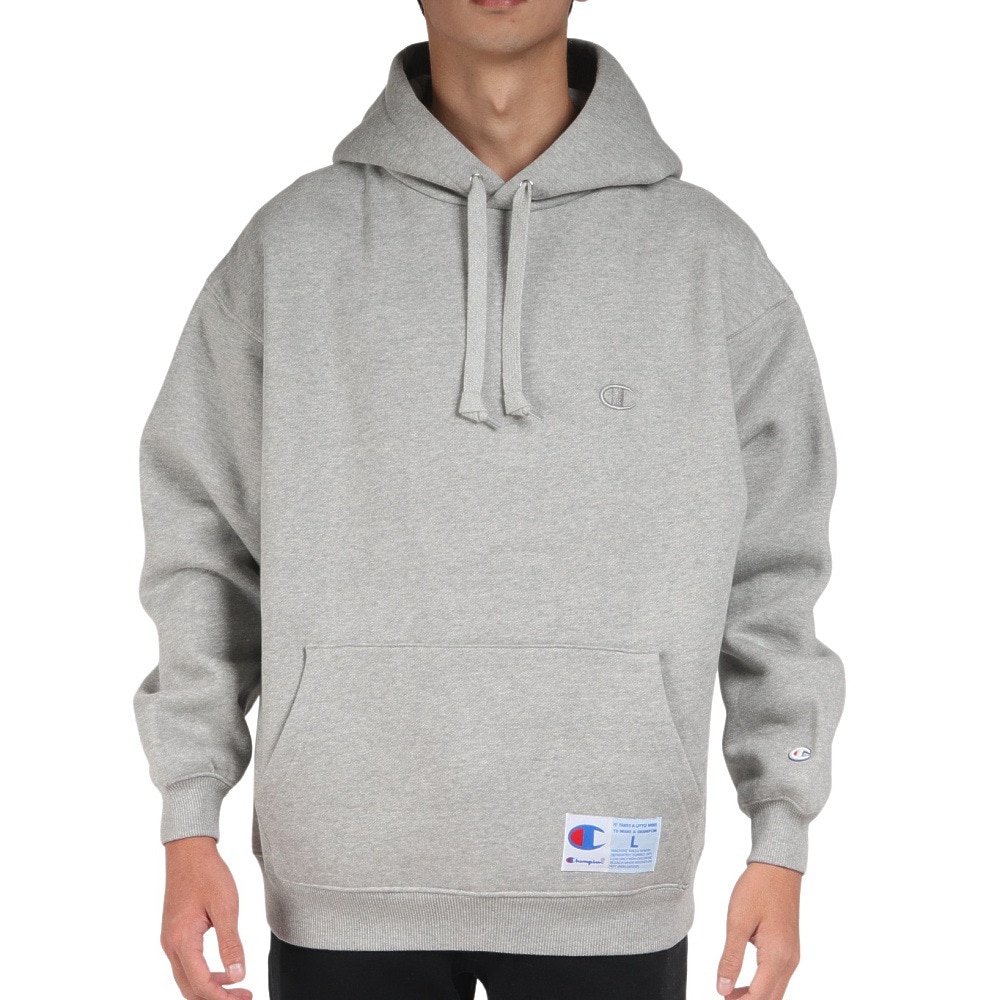 チャンピオン-ヘリテイジ（CHAMPION-HERITAGE）（メンズ）スウェット パーカー ワンポイント フーデッドスウェットシャツ C3-W127  070
