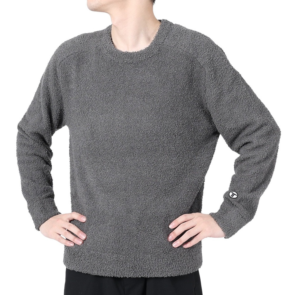 テリック（TELIC）（メンズ）シャギーモールプルオーバー TL-C008PO GRY