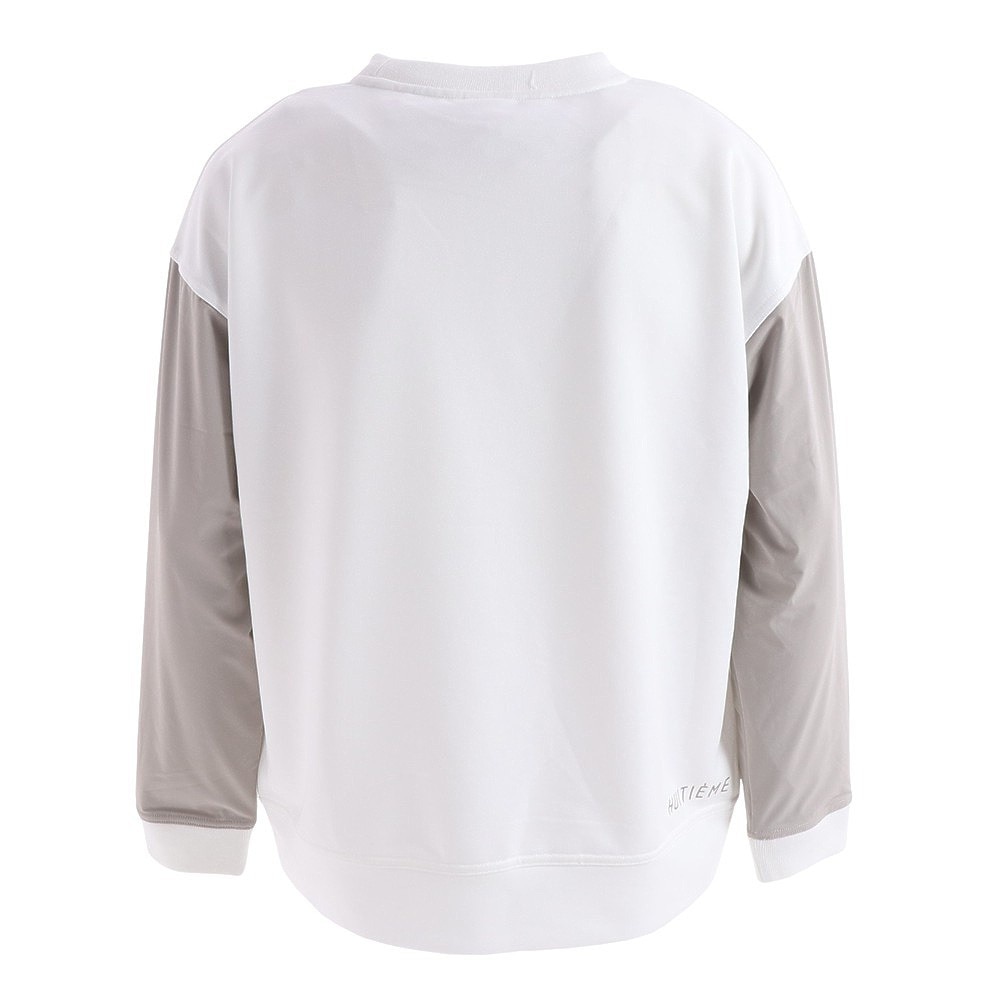 ウィッテム（HUITIEME）（メンズ）ハイブリット クルーネックスウェット 191-37910-005
