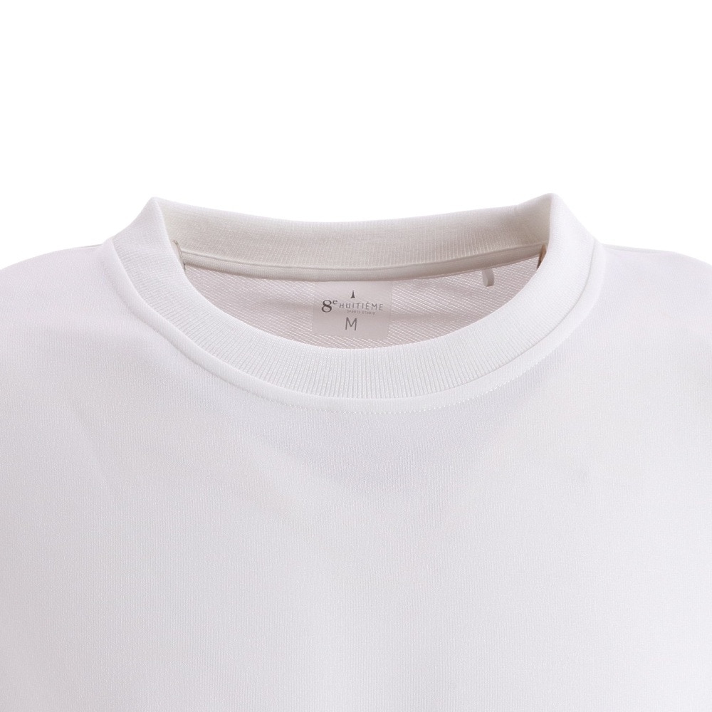 ウィッテム（HUITIEME）（メンズ）ハイブリット クルーネックスウェット 191-37910-005