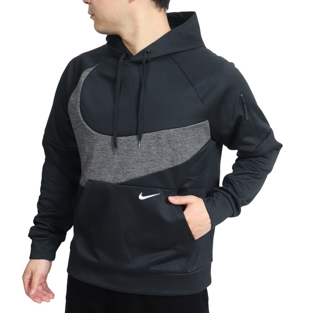 ナイキ NIKE スウッシュ フーディージャケット(ブラック/ＸＬ)