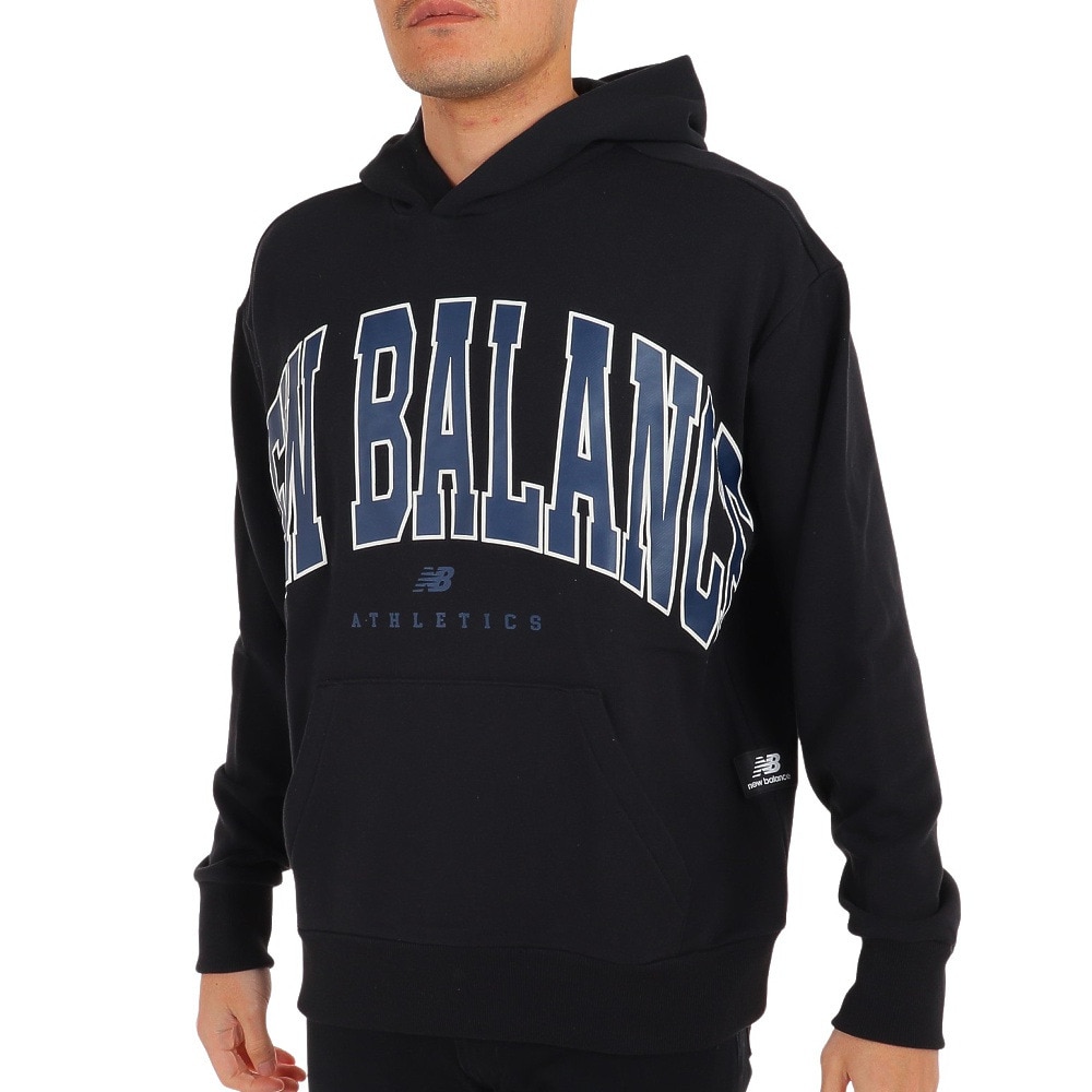 ニューバランス　スポーツウェア　ジップアップ　パーカー　長袖　黒　Mサイズ
